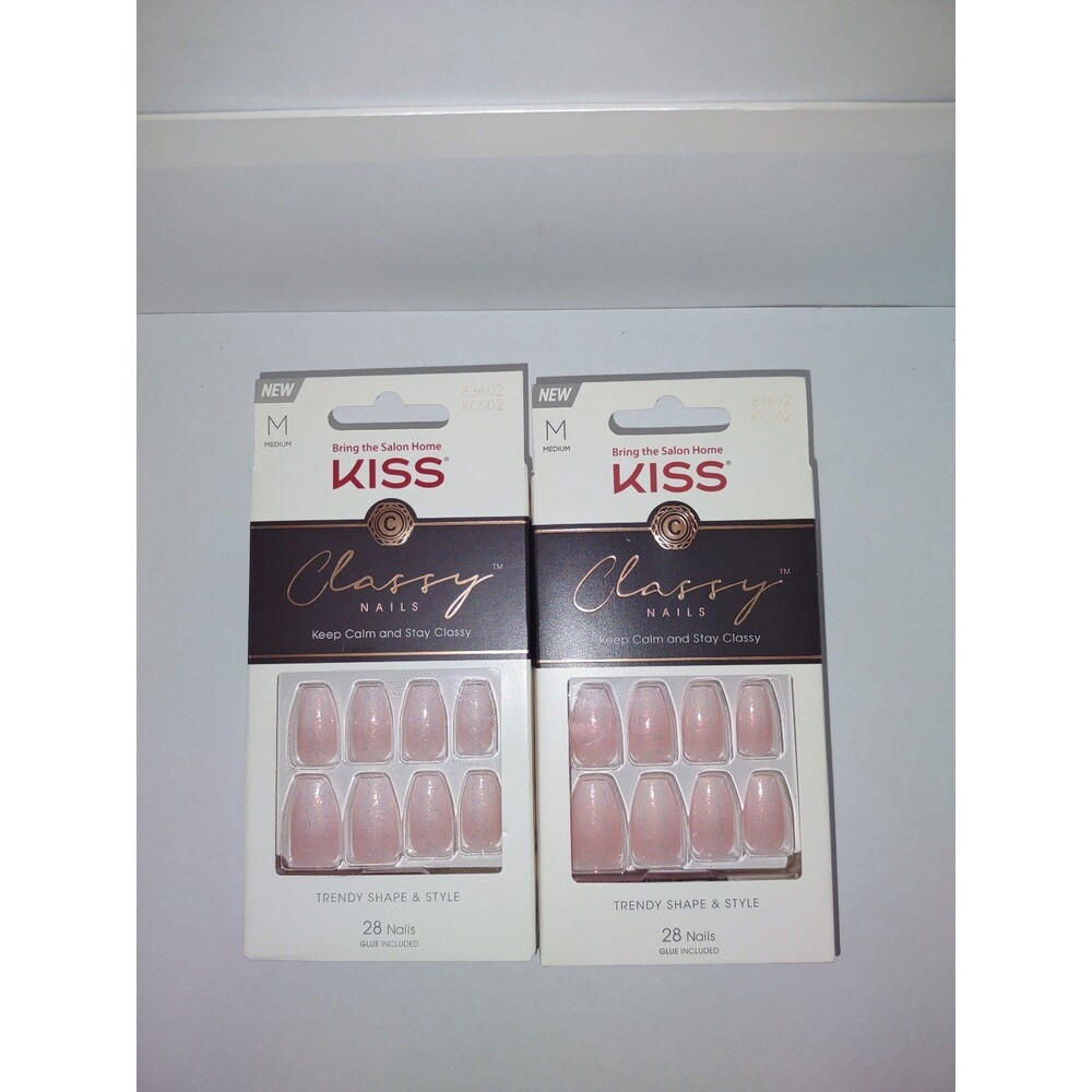Kiss Classy Nails 2 Pack